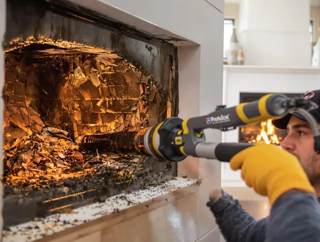 Professional chimney cleaning by Temecula Chimney Sweep in Temecula, CA