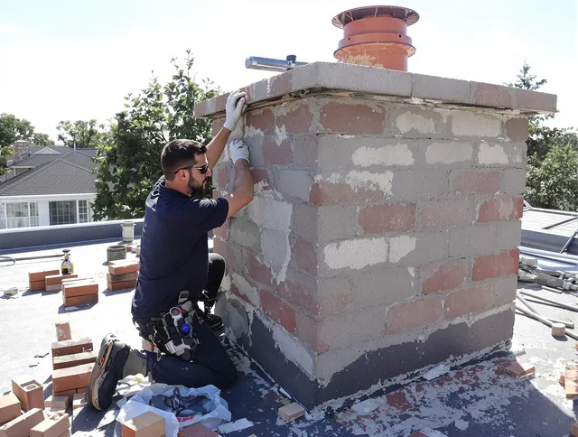 Advanced chimney repair process by Temecula Chimney Sweep in Temecula, CA