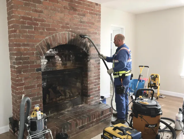 Temecula Chimney Sweep expert performing detailed chimney sweep in Temecula, CA