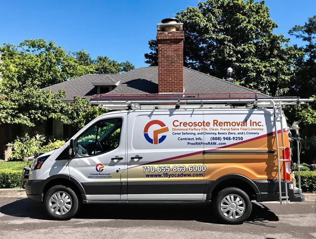 Temecula Chimney Sweep technician removing creosote safely in Temecula, CA